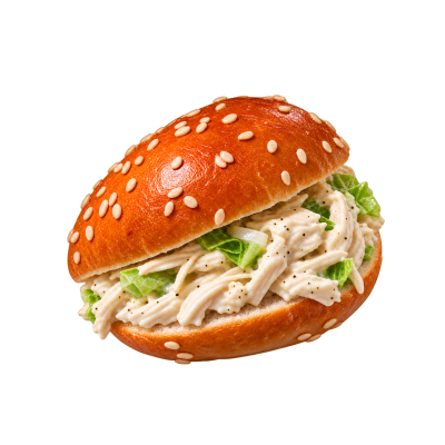 Petit pan con pollo y apio